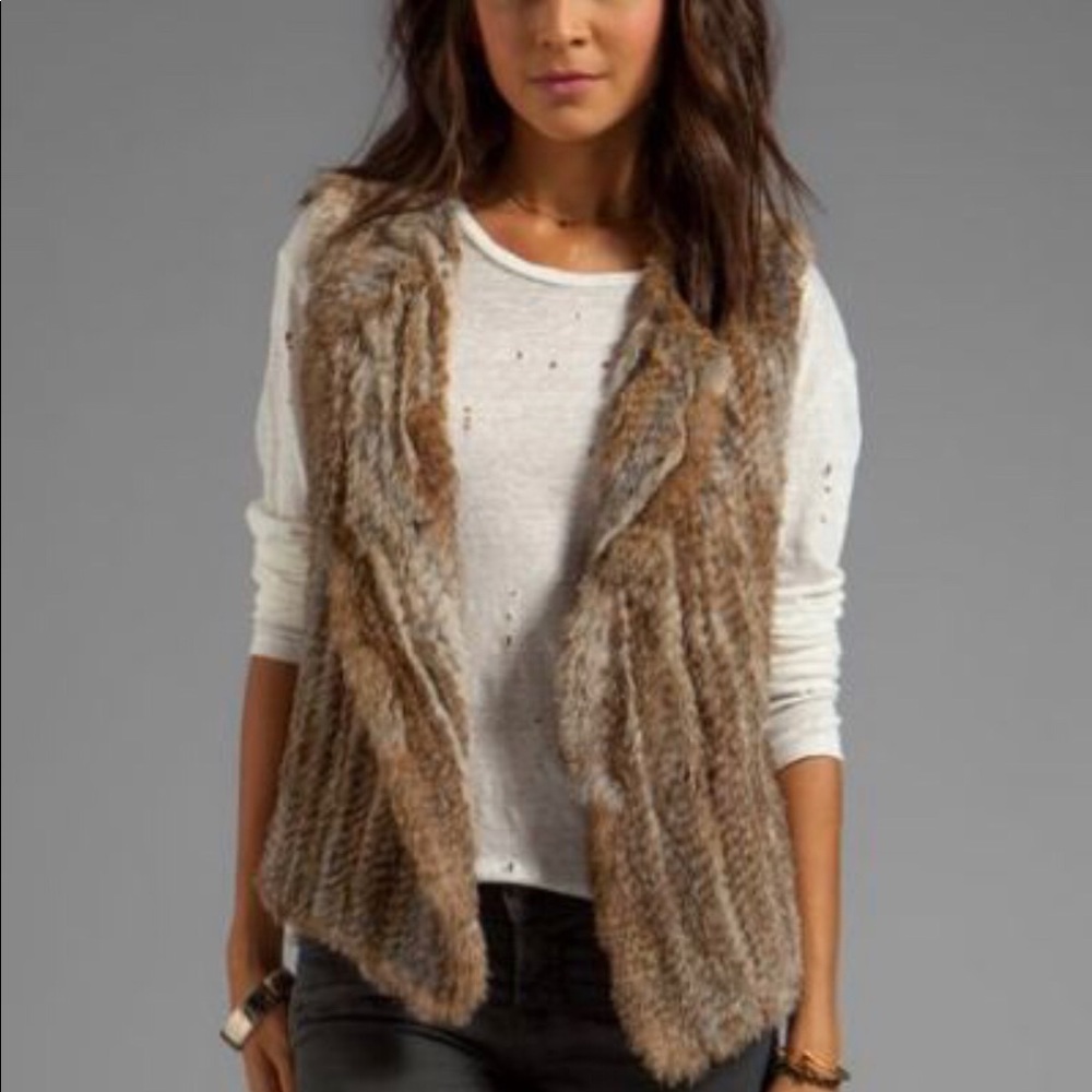 Joie Rabbit Fur Andoni Vest